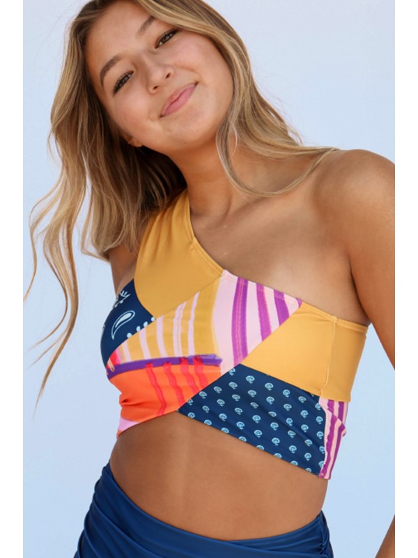 MAILLOT DE BAIN BIKINI COURT PATCHWORK SANTIAGO