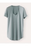 HEMP SCOOPNECK TSHIRT