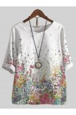 Floral Casual Loose TwoPiece Set