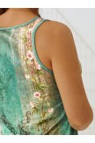 Casual Printing Floral Tank Top