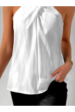 Casual Cotton Halter Tank Top