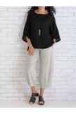 Women Cotton Pants Spring Summer Casual Pants