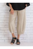 Women Cotton Pants Spring Summer Casual Pants